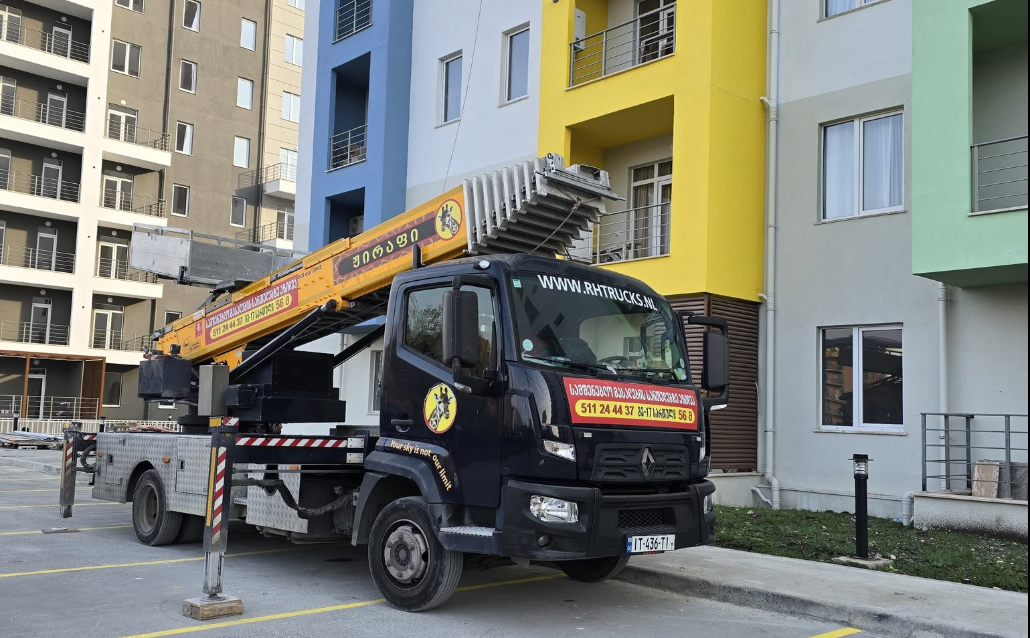 უსაფრთხოების წესები ჟირაფი ამწე ლიფტით მუშაობის დროს